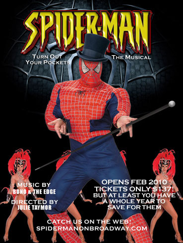re: 'SPIDER-MAN, Turn Off the Dark' Swings to Bdwy's Hilton Theatre Feb. 20