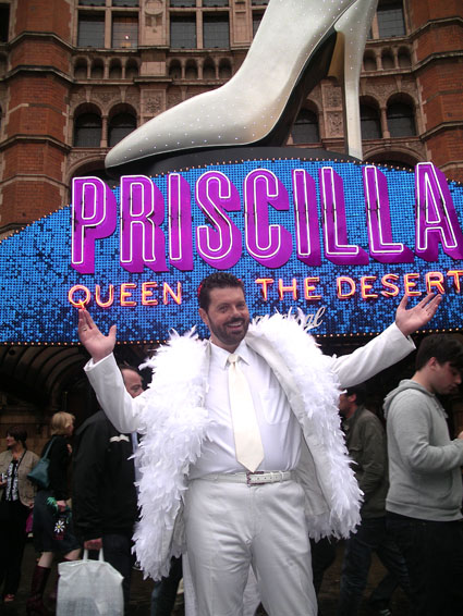 Priscilla Pictures in the Recoding Studio